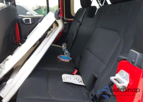 2020 Jeep Wrangler Unlimited Sport S 4X4 из США, поврежденный, VIN 1C4HJXDN8LW122928